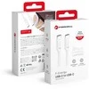 USB C į USB C laidas Forcell F-Energy QC4.0 PD 3A 60W 1 m C338 baltas