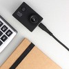 Cable USB A to Micro USB Forcell F-Energy QC3.0 2,4A 18W Silicone 1 m C341 juodas
