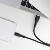 USB A į USB C laidas Forcell F-Energy QC4.0 3A 66W silikoninis 1 m C342 juodas