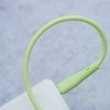 USB A tipo laidas su „Lightning“ jungtimi Forcell F-Energy 2,4A 12W silikoninis, 1 m, C343 žalias