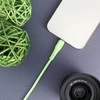 USB C laidas į USB C jungtį Forcell F-Energy QC4.0 PD 3A 60W silikoninis 1 m C344 žalias