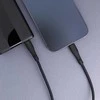 USB C - Lightning kabelis Forcell F-Energy PD 3A 27W silikoninis 1 m C346 juodas