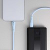 USB C į USB C laidas Forcell F-Energy QC4.0 PD 5A 100W silikoninis 1 m C347 mėlynas