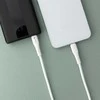 USB C laidas į USB C jungtį Forcell F-Energy QC4.0 PD 5A 100W silikoninis 1 m C347 baltas