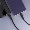 USB C laidas į USB C jungtį Forcell F-Energy QC4.0 PD 5A 100W silikoninis 1 m C347 juodas