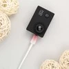 USB A į Micro USB laidas Forcell F-Energy QC3.0 2,4A 18W gradientas 1 m C351 baltas
