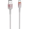 USB A į USB C laidas Forcell F-Energy QC4.0 3A 66W gradientas 1 m C352 baltas