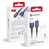 Cable USB A to Lightning Forcell F-Energy 2,4A 12W Gradient 1 m C353 juodas