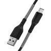 USB A į USB C laidas Forcell F-Energy QC4.0 5A 60W Carbon 1 m CB-02A juodas