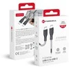 USB C į USB C laidas Forcell F-Energy QC4.0 PD 5A 100W Carbon 1 m CB-04C juodas