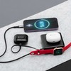 Daugiafunkcis įkroviklis Forcell F-Energy 6in1 USB A + USB C PD 45W + išorinė baterija 15000 mAh + belaidis įkrovimas 15W juodas