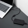 FORCELL F-ENERGY E856 uniwersal laptop charger 90W USB C + 6 adaptors - juodas