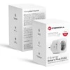 FORCELL F-ENERGY EU02 išmanusis kištukas 230V su WiFi, programuotoju ir Tuya/Amazon Alexa palaikymu - baltas