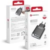 Phone charger Forcell F-Energy Ultra Slim GaN III 2 x USB C PD QC4.0 3A 45W B245201(2C) juodas