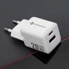Telefono įkroviklis Forcell F-Energy Mini GaN III USB C + USB A QC4.0 PD 20W VT-35A baltas 0INT