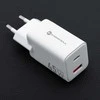 Phone charger Forcell F-Energy Mini GaN III USB C + USB A PD QC4.0 45W VT-36 baltas