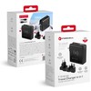 Daugiafunkcis įkroviklis Forcell F-Energy 6in1 USB A + USB C PD 45W + išorinė baterija 15000 mAh + belaidis įkrovimas 15W juodas