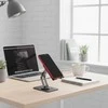 Desk holder for phone / tablet foldable Forcell F-Grip Fold Stand 2 360 pilka