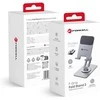 Desk holder for phone / tablet foldable Forcell F-Grip Fold Stand 2 360 pilka