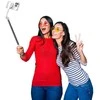 FORCELL F-GRIP MagSelfie S100M asmenukių lazda su bevieliu nuotolinio valdymo pulteliu juodas
