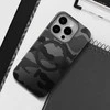 „iPhone 16 PLUS“ dėklas su „Forcell F-Protect Levels“ dvigubo sluoksnio 4D technologija, suderinamas su „Magsafe Military Drop-Test“ juodos spalvos kamufliažu.