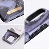 „iPhone 15 PLUS“ dėklas „Forcell F-Protect Mirage“, suderinamas su „Magsafe“ marmuro rūko spalvos dėklu.