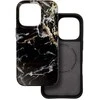 Dėklas Case for iPhone 15 Forcell F-Protect Mirage compatible with Magsafe Military Drop-Test juodas marble