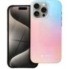 Dėklas Case for iPhone 15 PRO MAX Forcell F-Protect Mirage compatible with Magsafe Military Drop-Test pinky mėlynas