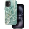 „iPhone 16 PLUS“ dėklas „Forcell F-Protect Mirage“, suderinamas su „Magsafe Military Drop-Test“, žalias marmuras