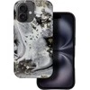 „iPhone 16 PLUS“ dėklas „Forcell F-Protect Mirage“, suderinamas su „Magsafe Military Drop-Test“ sidabrinis rūkas