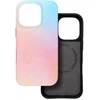 Dėklas Case for iPhone 15 PRO Forcell F-Protect Mirage compatible with Magsafe Military Drop-Test pinky mėlynas