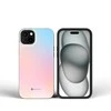 „iPhone 15 PRO MAX“ dėklas „Forcell F-Protect Mirage“, suderinamas su „Magsafe Military Drop-Test“ – mažas mėlynas