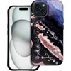 Dėklas Case for iPhone 15 Forcell F-Protect Mirage compatible with MagSafe Military Drop-Test auksinis island