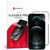 Hibridinis stiklas iPhone XS MAX / 11 PRO MAX Forcell Flexible 5D juodas