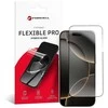 Hybrid glass to iPhone 16 PRO MAX Forcell Flexible 5D juodas