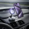 FORCELL Magic Mag magnetinis siurbtukas telefono laikiklis, suderinamas su MagSafe juodas