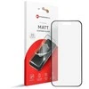 Tempered glass to iPhone 12 / 12 PRO Forcell Matt Glass juodas