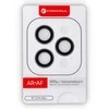 Tempered Glass Camera Lens for iPhone 12 PRO MAX Forcell Premium sidabrinis