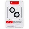 Grūdintas stiklas fotoaparato objektyvui, skirtas iPhone 15 / 15 PLUS Forcell Premium juodas