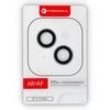 Tempered Glass Camera Lens for iPhone 13 / 13 Mini Forcell Premium sidabrinis