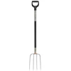 Fiskars Ergonomic šakė kompostui (apvaliais virbais)