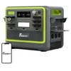 FOSSIBOT F2400 2400W Charging Station Žalias