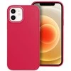 Oem Originalus dėklas, skirtas iPhone 12 / 12 PRO, rausvai raudonas, rėmelis