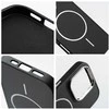 „Oem iPhone 15 Frame Mag Cover“ dėklas, suderinamas su „MagSafe“ juodas