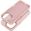 Oem Originalus „iPhone 13 Frame Mag Cover“ dėklas, suderinamas su „MagSafe“, rausvos spalvos.