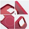 Oem Originalus „iPhone 13 Frame Mag Cover“ dėklas, suderinamas su „MagSafe“, rausvai raudonas