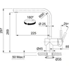 Sensorinis virtuvinis maišytuvas Franke Atlas Neo Sensor 115.0625.489