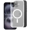 Dėklas Oem Case for iPhone 14 PLUS Frost Mag Cover compatible with MagSafe transparent frozen