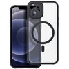 „Oem“ matinis „iPhone 12“ dėklas, suderinamas su „MagSafe“ ir juodas