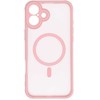 Dėklas Oem Case for iPhone 15 Full Matte Mag Cover compatible with MagSafe light pink